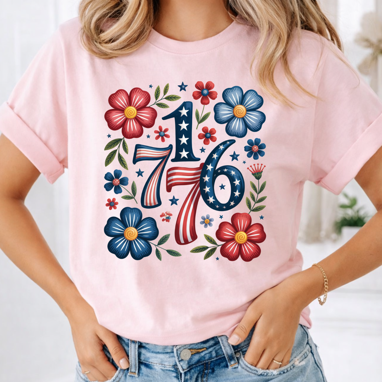 1776 4th of July Tee