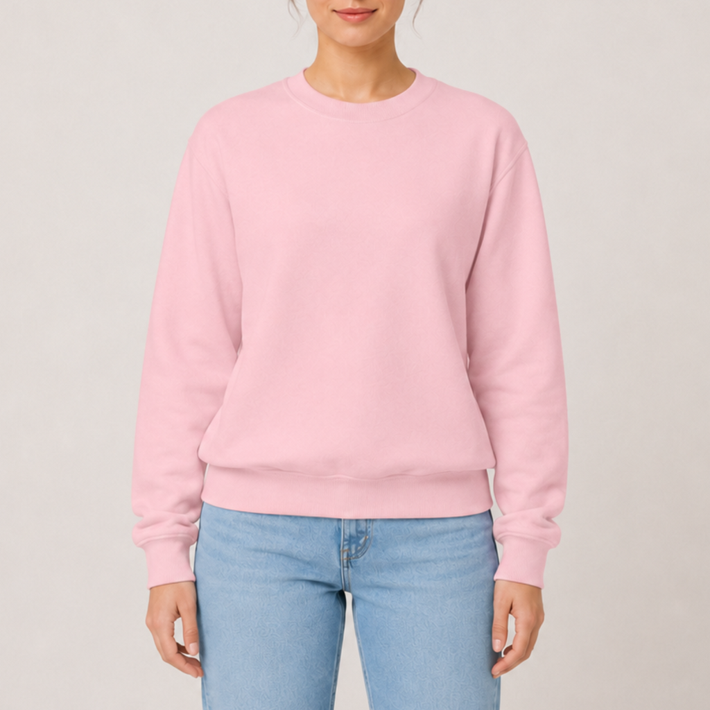 Sassy in Cotton Crewneck - Choose Your Own Graphic