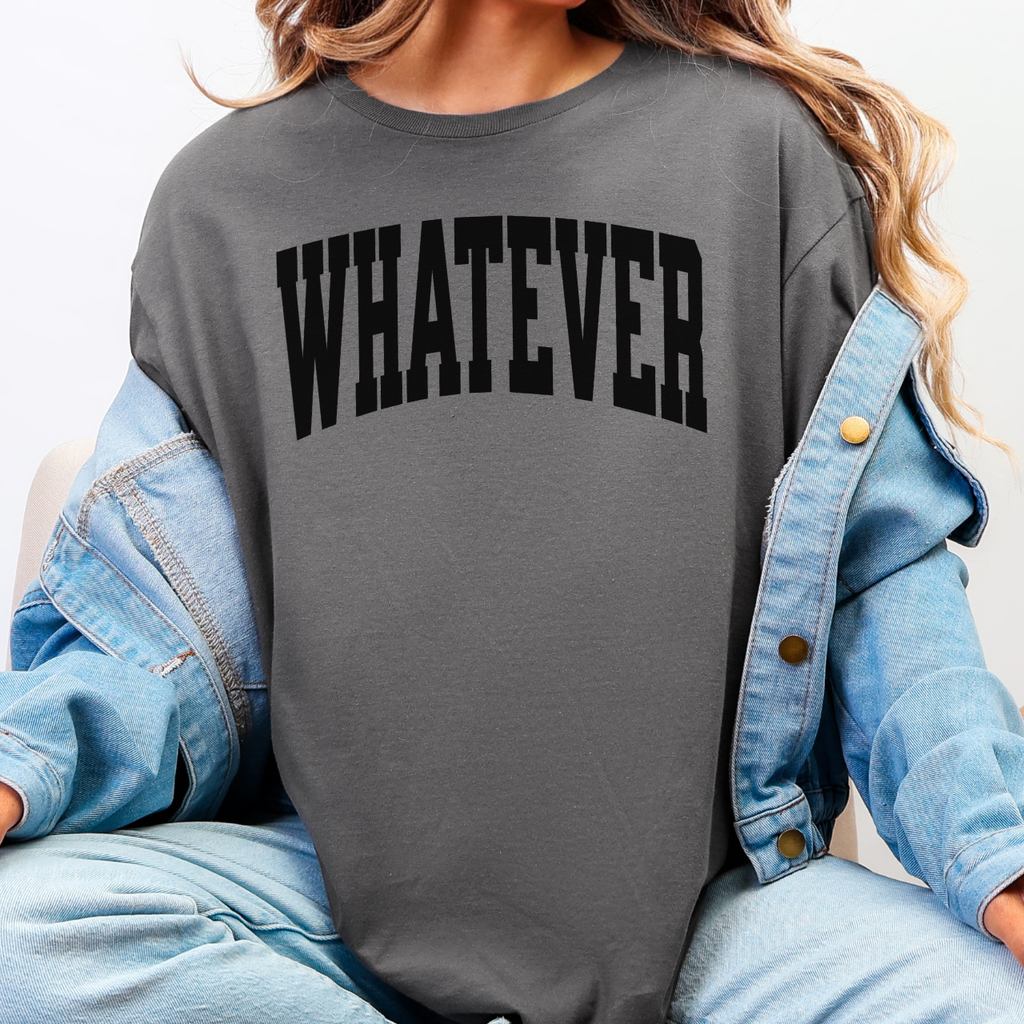 WHATEVER Varsity Tee