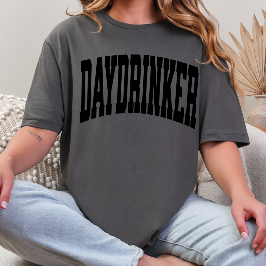 DAYDRINKER in Varsity Tee