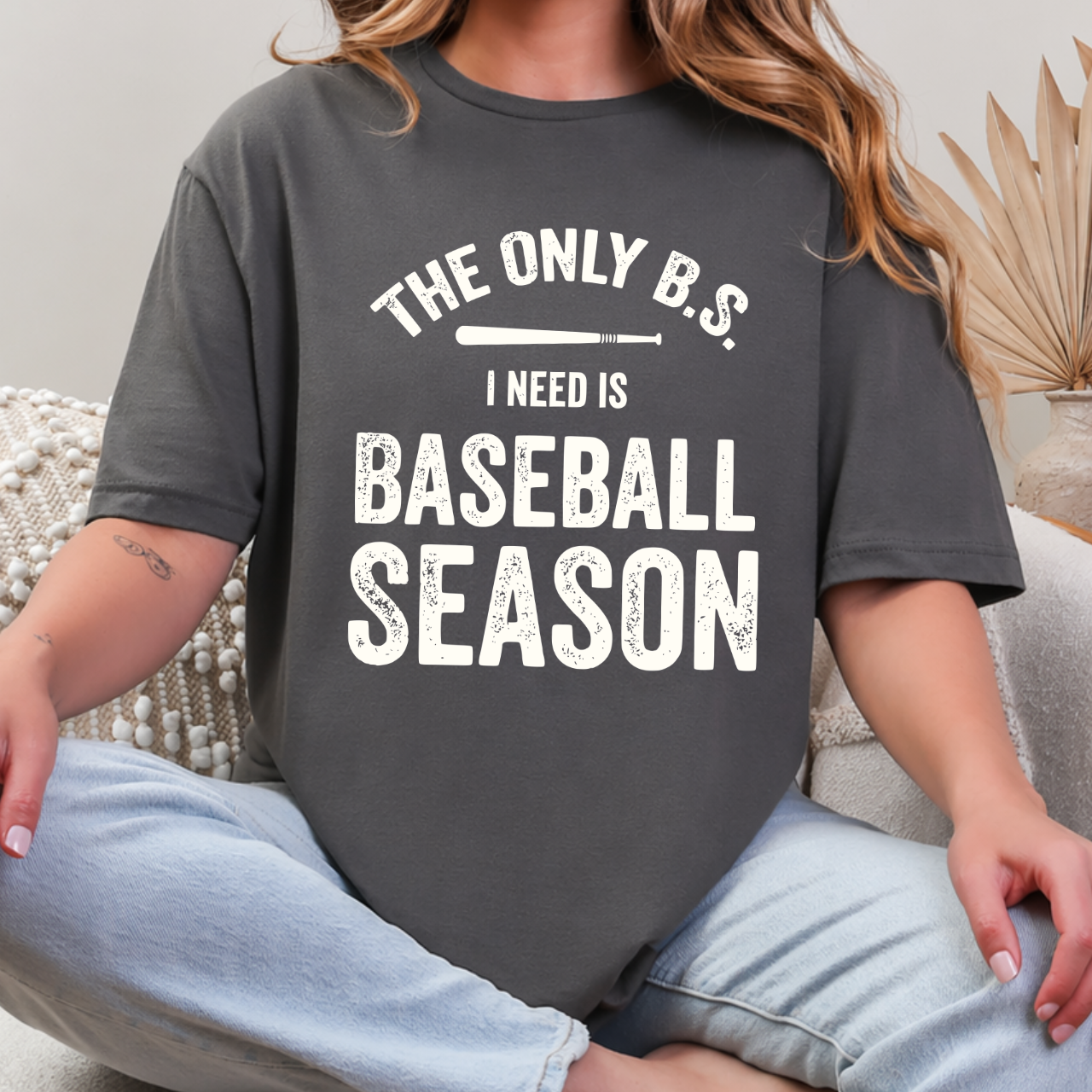 The Only BS I Need is Baseball Season Tee