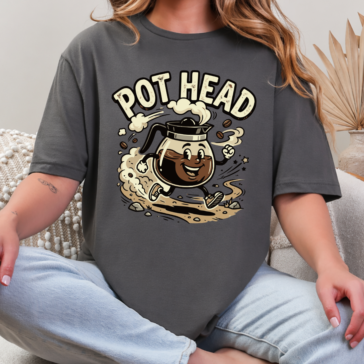 Pot Head Coffee Pot Tee