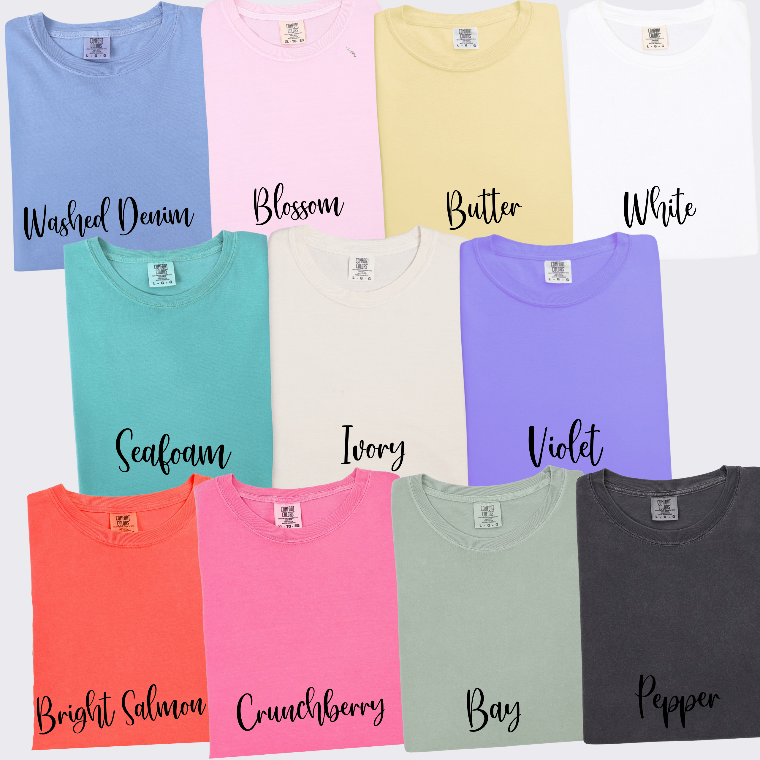 Comfort Colors Custom Adult Graphic Tee - One side print