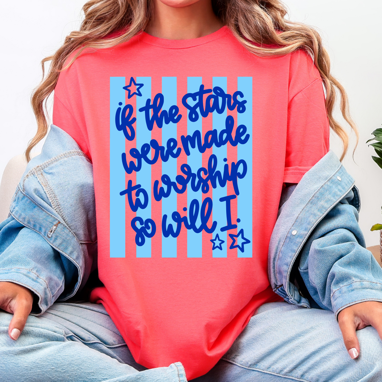 If The Stars Were Made To Worship Tee