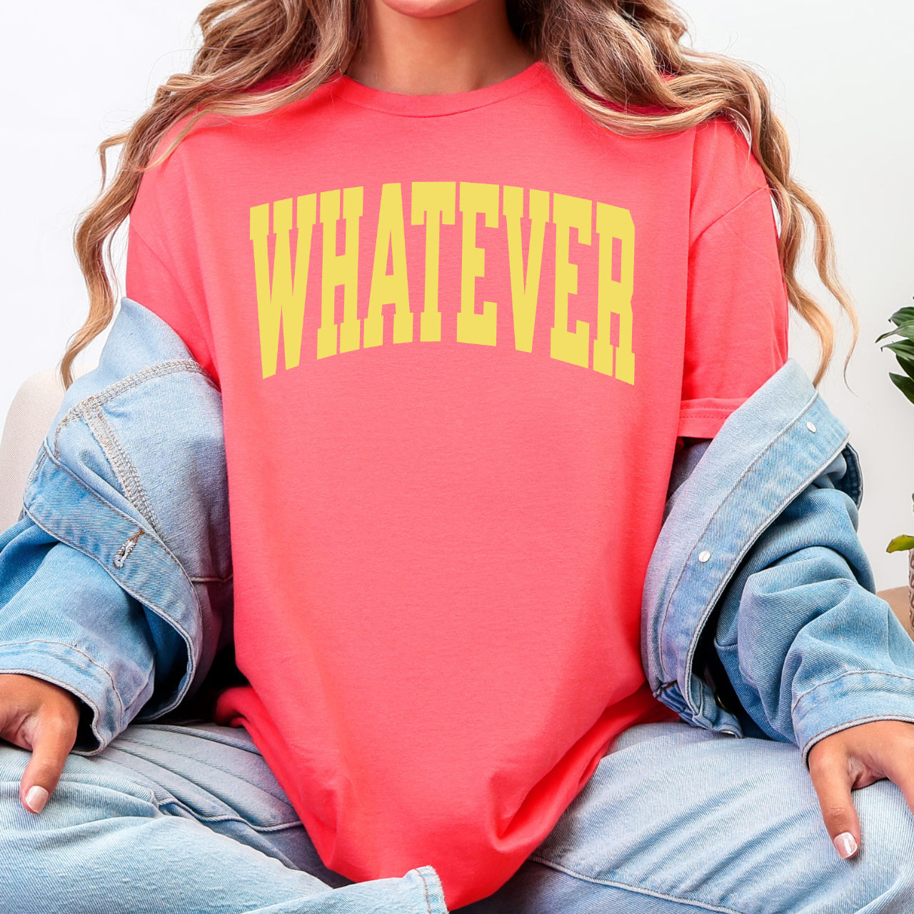 WHATEVER Varsity Tee