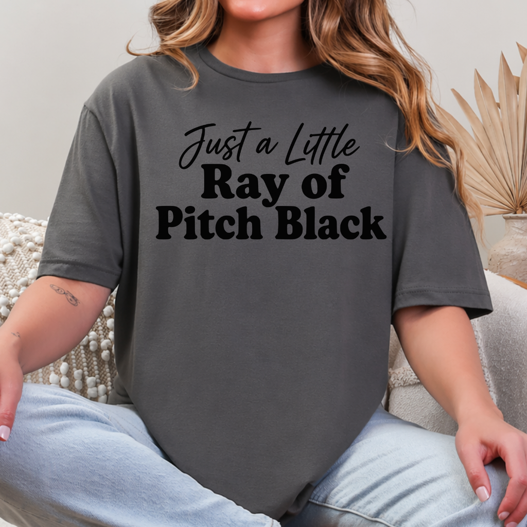 Just a Little Ray of Pitch Black Halloween Graphic Tee