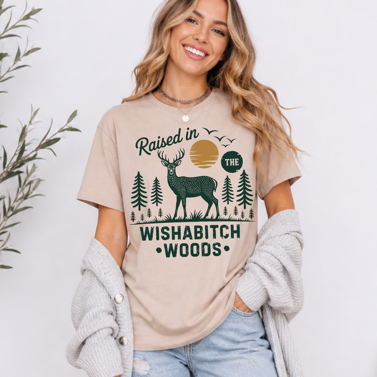 Raised in the Woods Tee