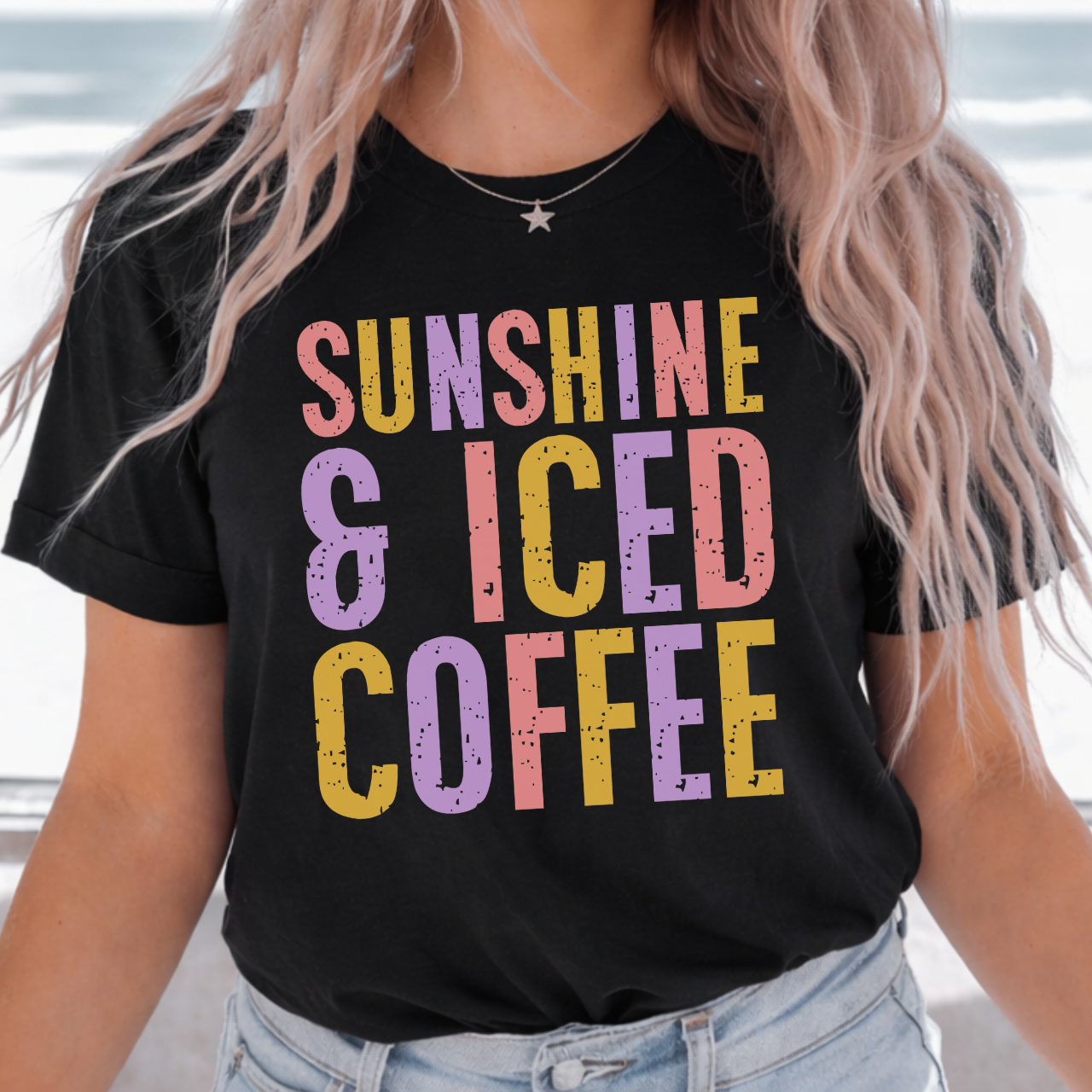 Sunshine & Iced Coffee Tee