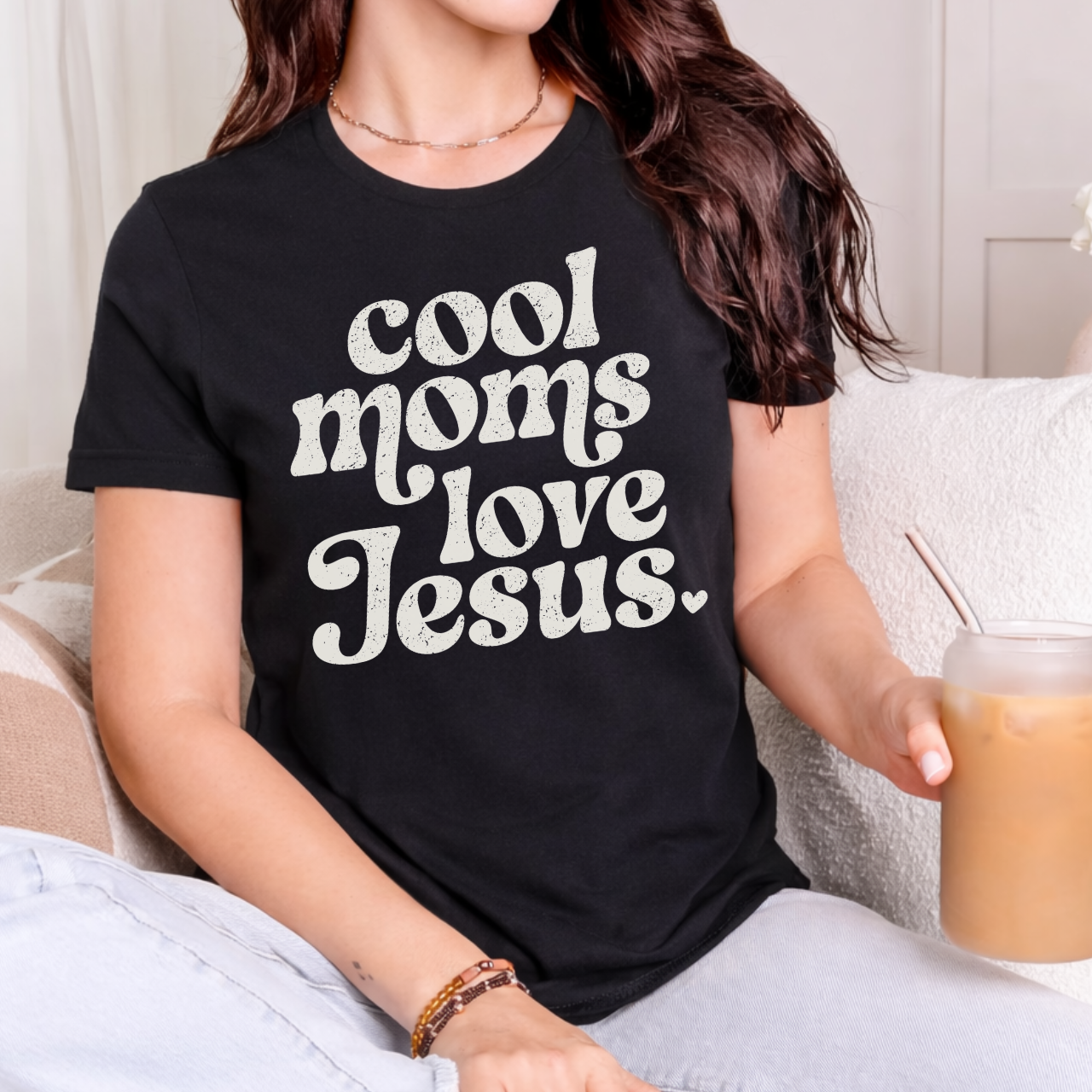 Cool Moms Love Jesus Tee