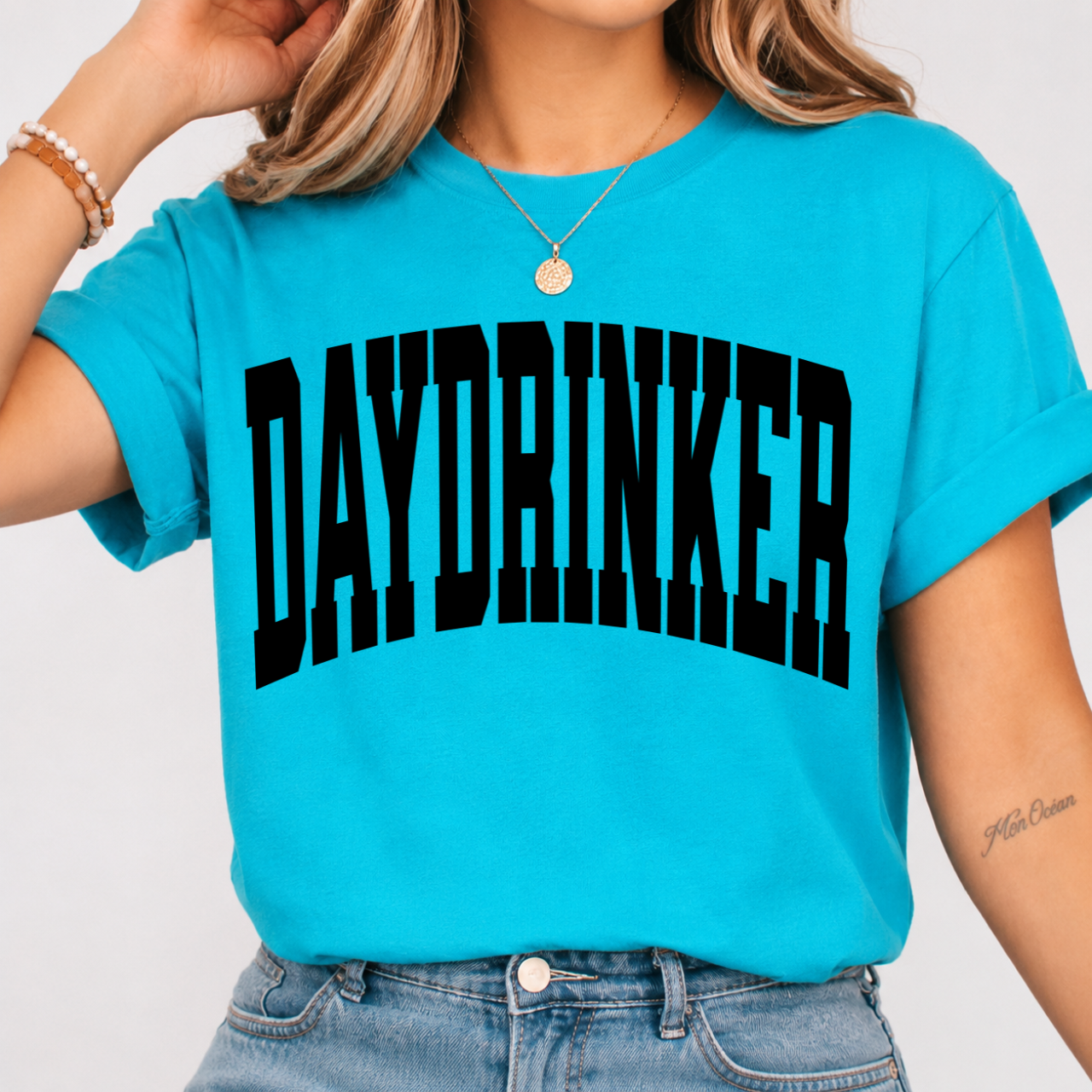 DAYDRINKER in Varsity Tee