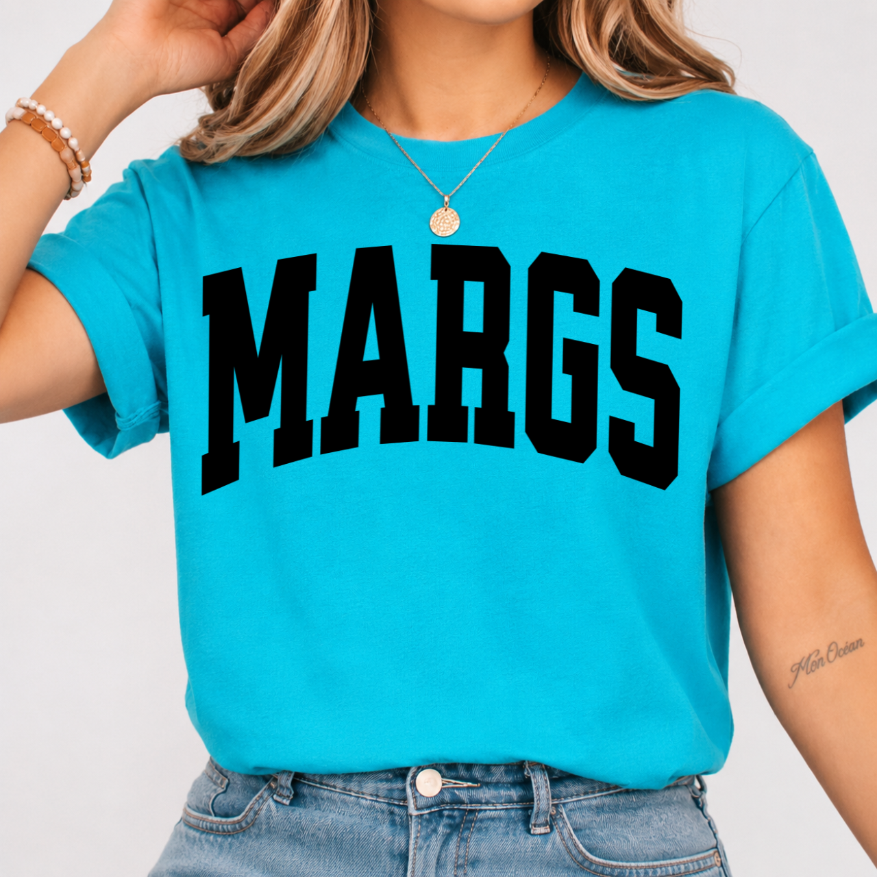 MARGS in Varsity Tee
