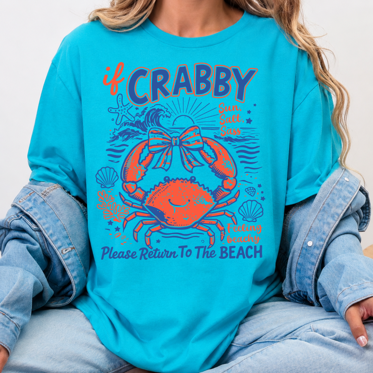 If CRABBY, Please Return to the BEACH Tee