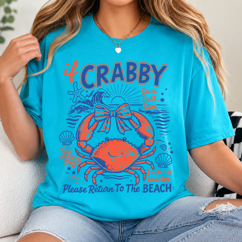 If CRABBY, Please Return to the BEACH Tee