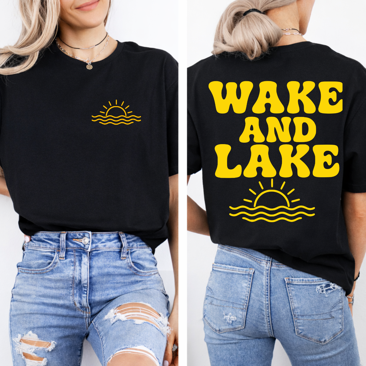Wake and Lake Front/Back