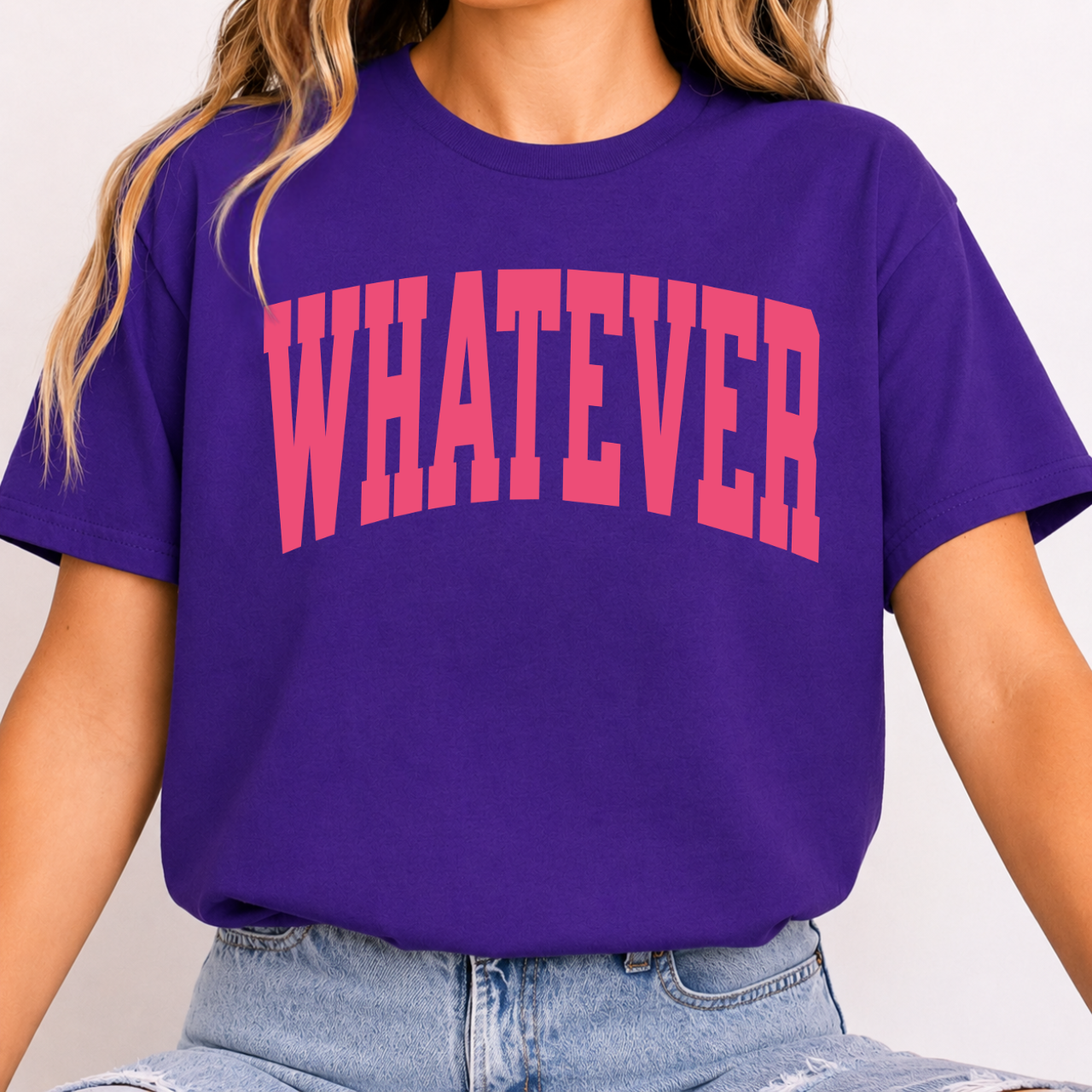 WHATEVER Varsity Tee