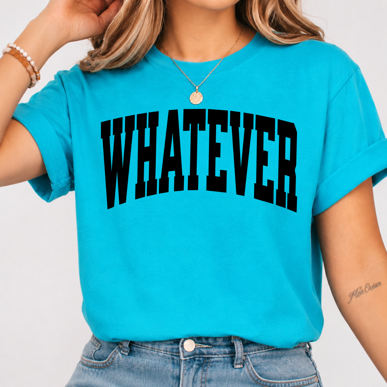 WHATEVER Varsity Tee