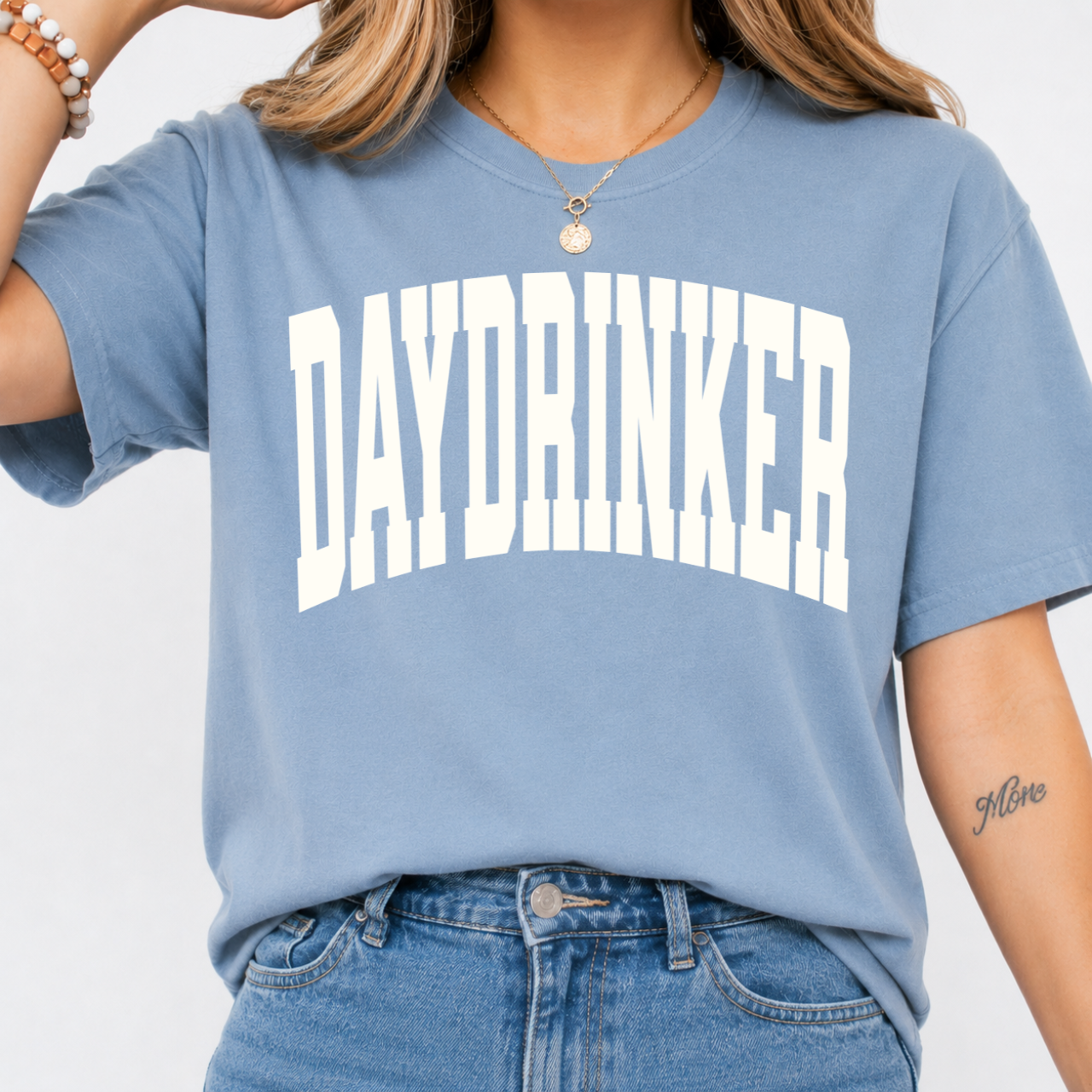 DAYDRINKER in Varsity Tee