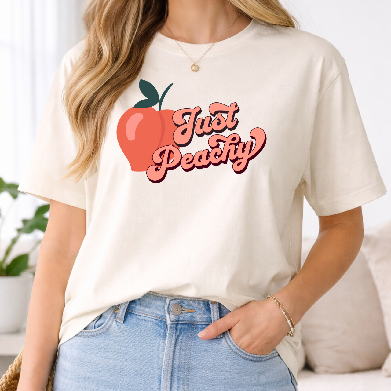 Just Peachy Tee