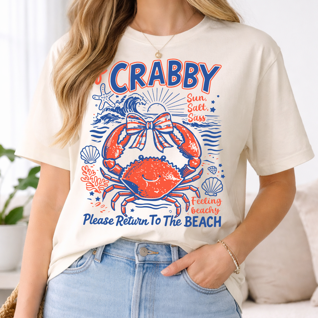If CRABBY, Please Return to the BEACH Tee