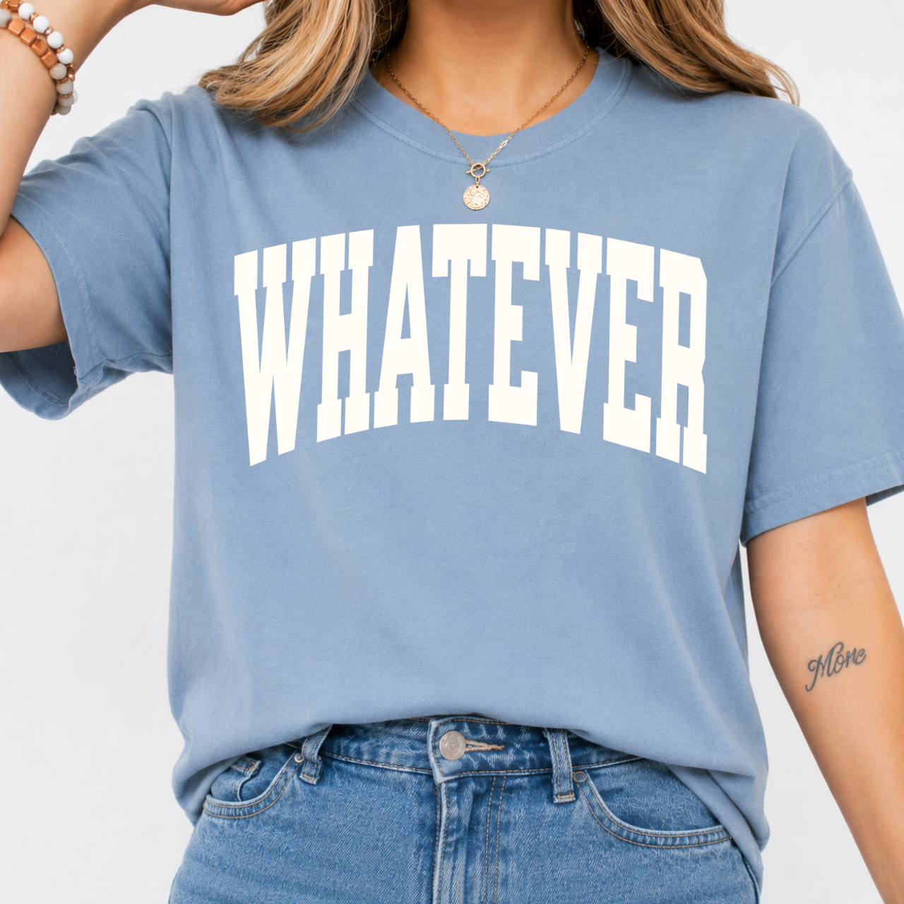 WHATEVER Varsity Tee