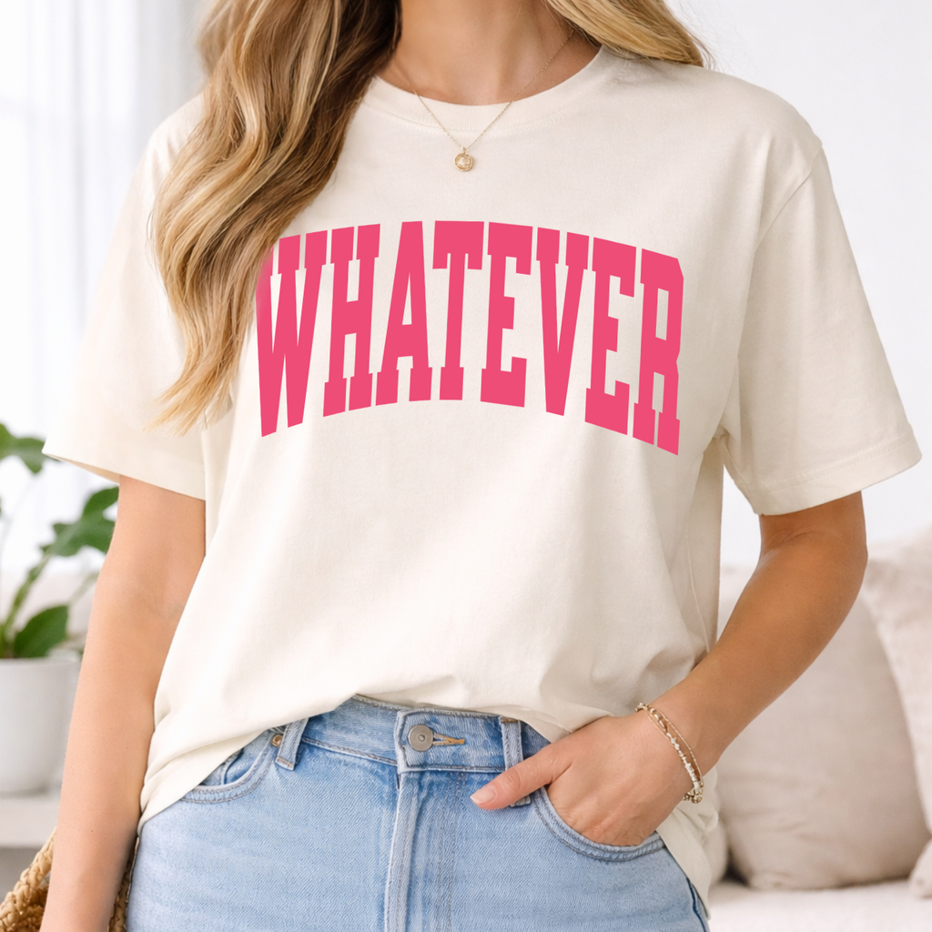WHATEVER Varsity Tee