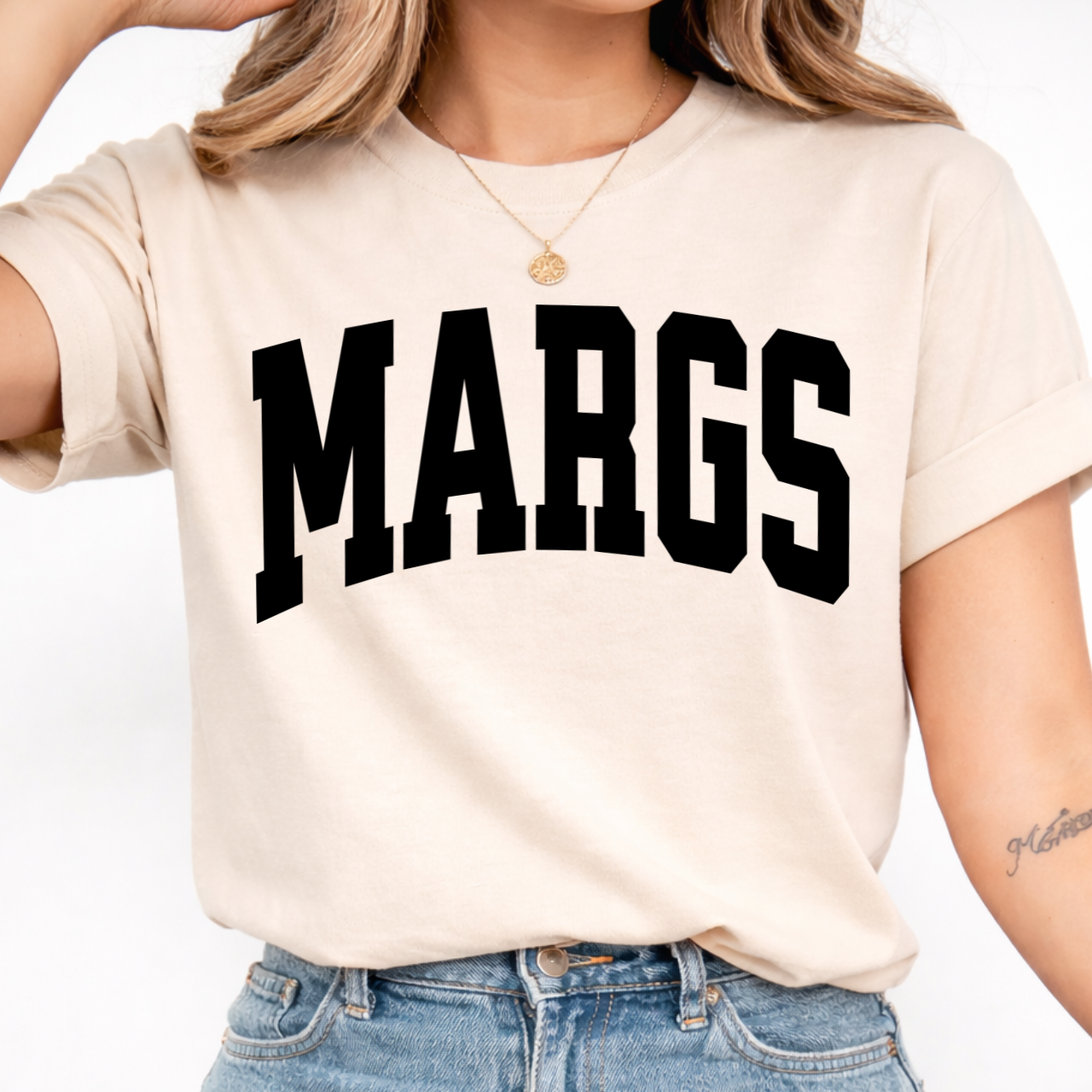 MARGS in Varsity Tee