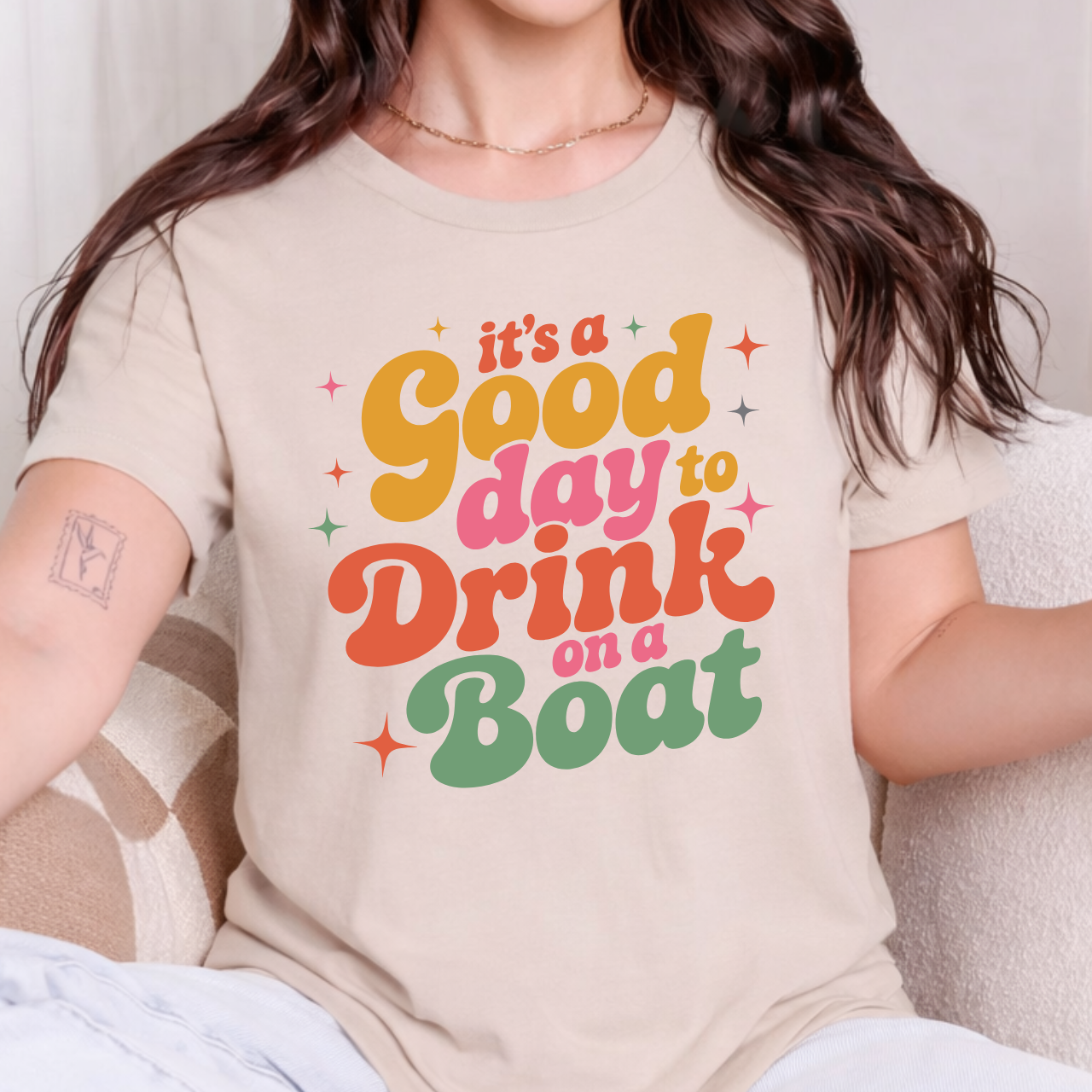 It's a Good Day To Drink on a Boat Tee