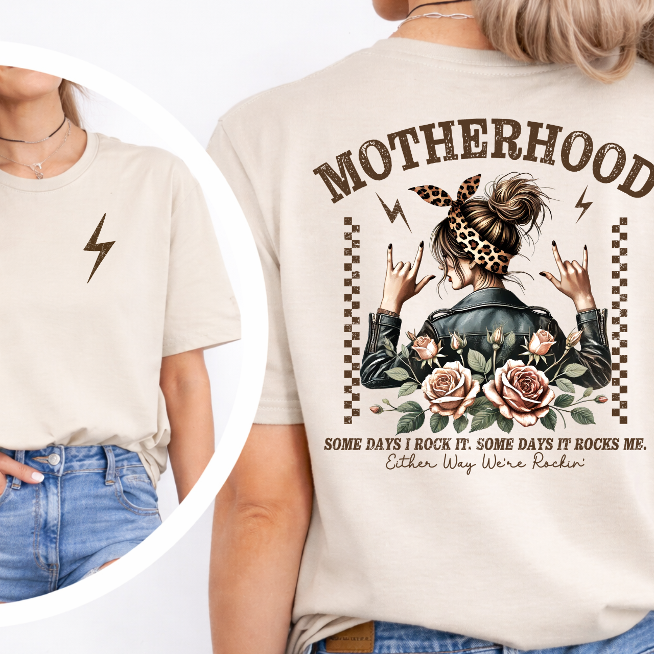 MOTHERHOOD, We're Rockin' Tee