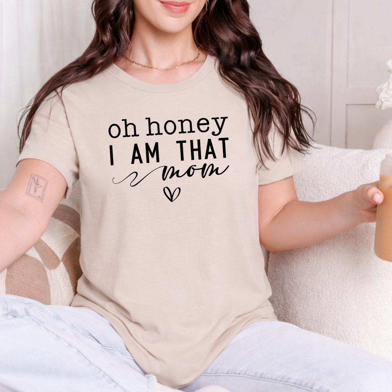 Oh Honey, I am the Mom Tee
