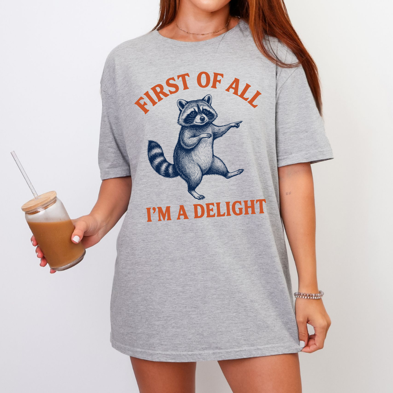 First of all, I'm a Delight Tee