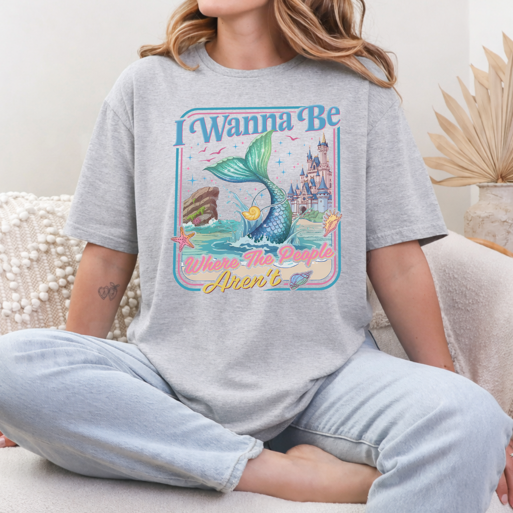 I Wanna Be Where the People Aren't Tee