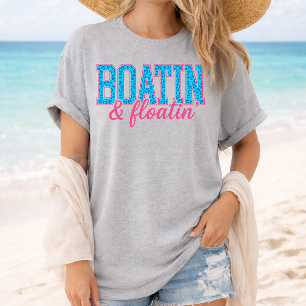 Boatin and Floatin Tee