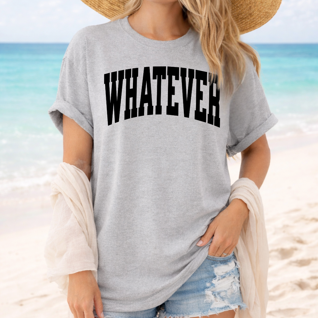 WHATEVER Varsity Tee