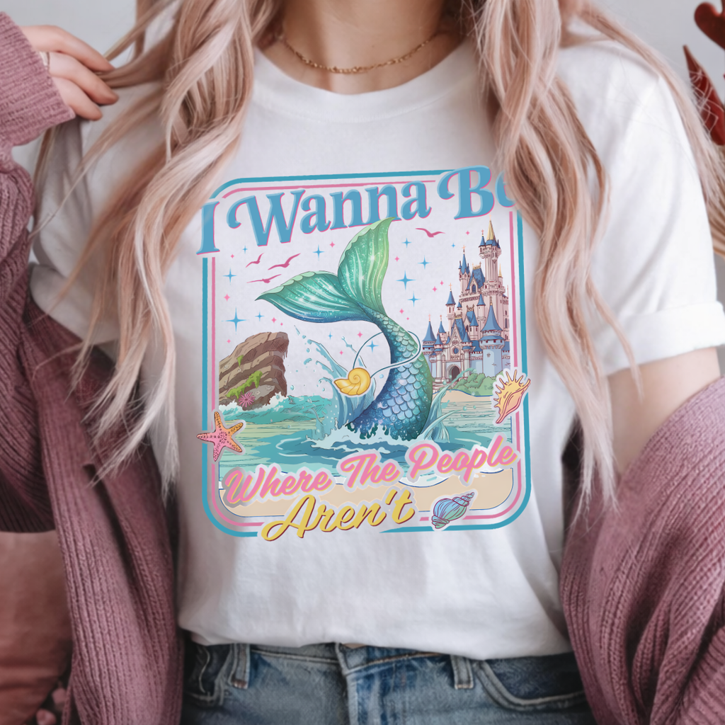 I Wanna Be Where the People Aren't Tee