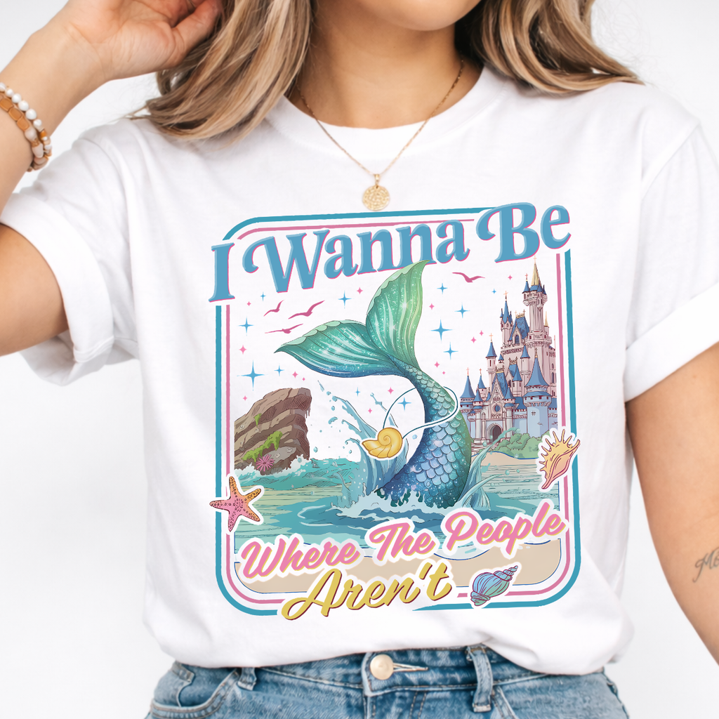 I Wanna Be Where the People Aren't Tee