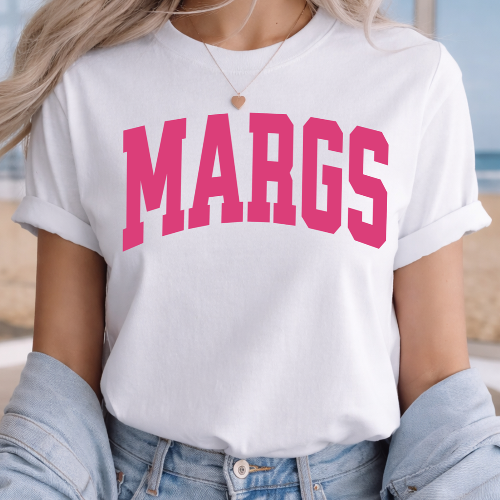 MARGS in Varsity Tee
