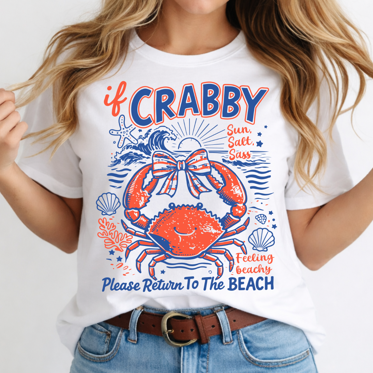 If CRABBY, Please Return to the BEACH Tee
