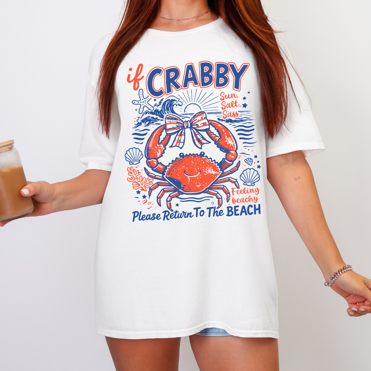 If CRABBY, Please Return to the BEACH Tee