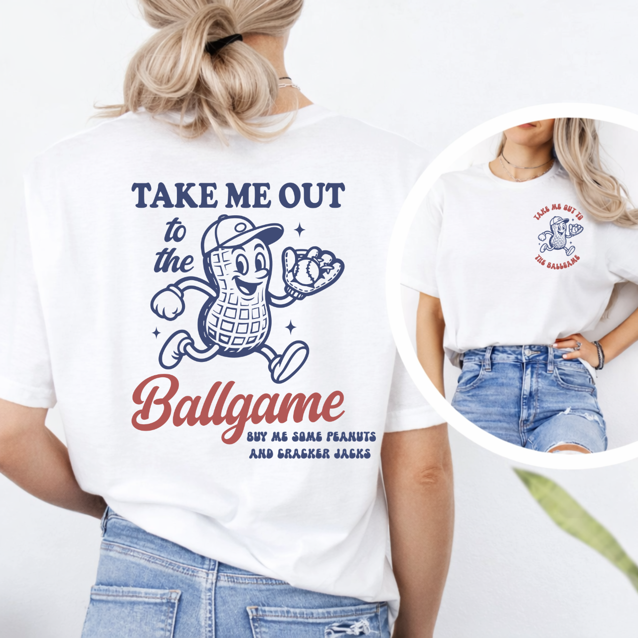 Take Me Out To The Ball Game Tee