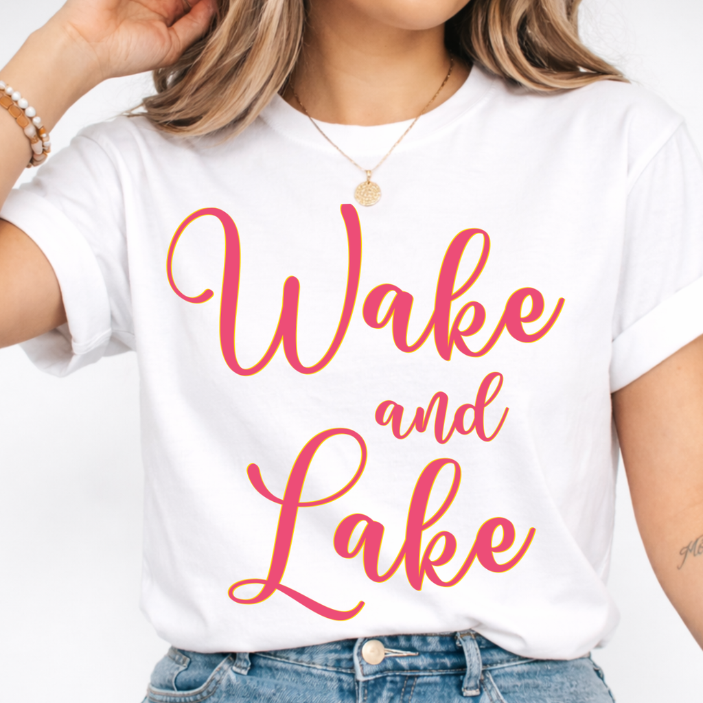 Wake and Lake Tee