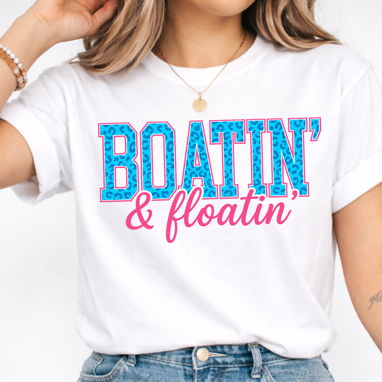 Boatin and Floatin Tee