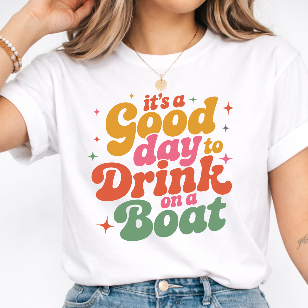 It's a Good Day To Drink on a Boat Tee