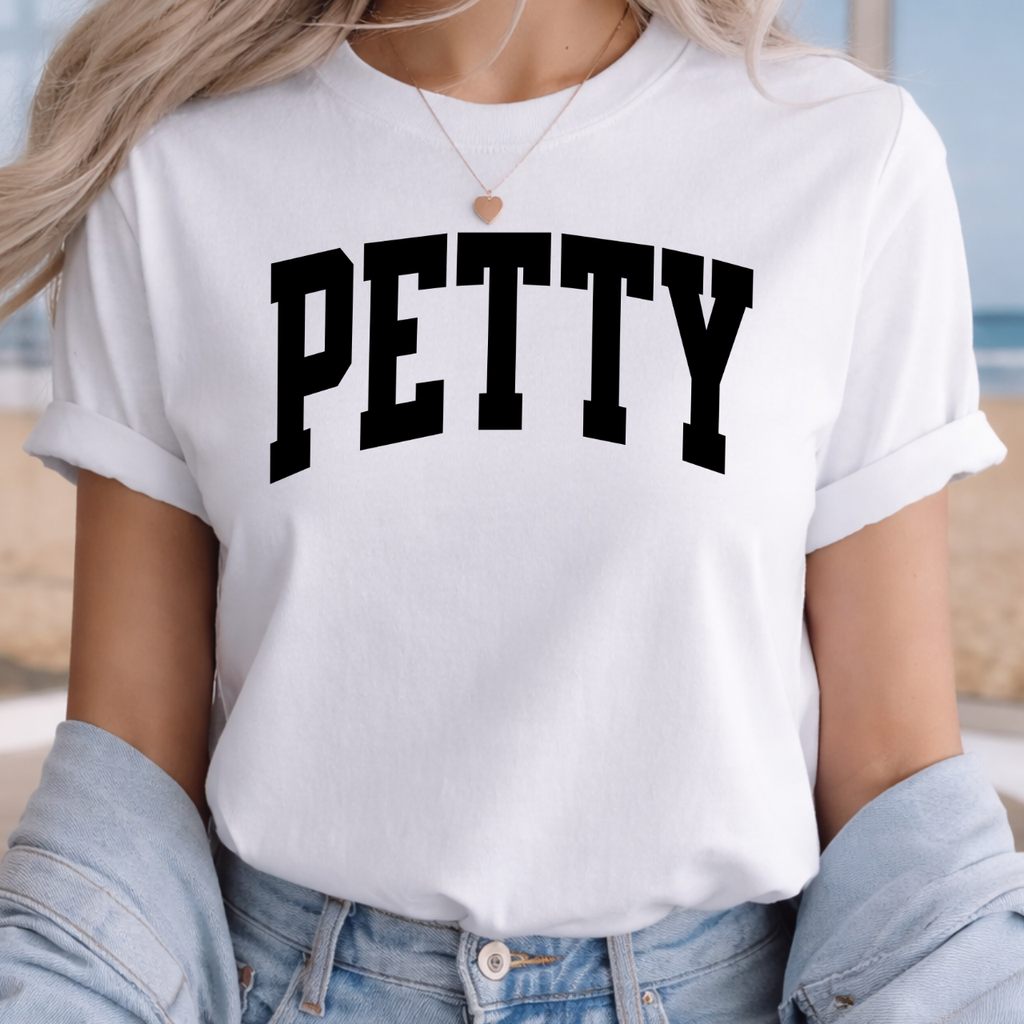 PETTY Varsity Tee