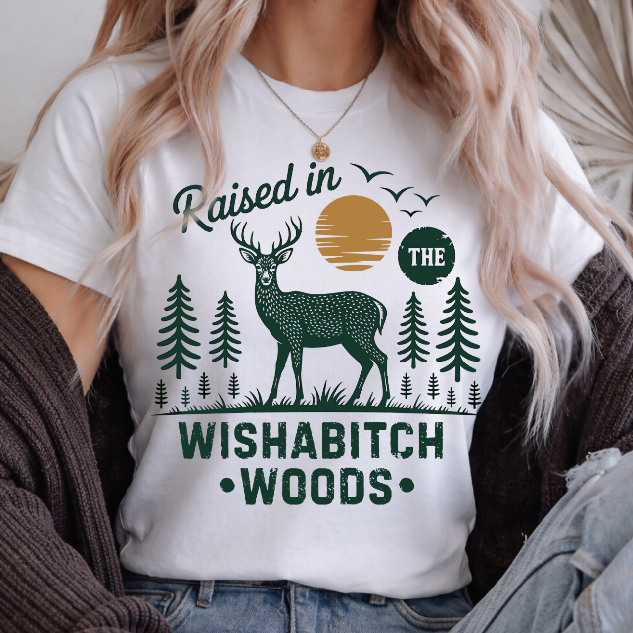Raised in the Woods Tee