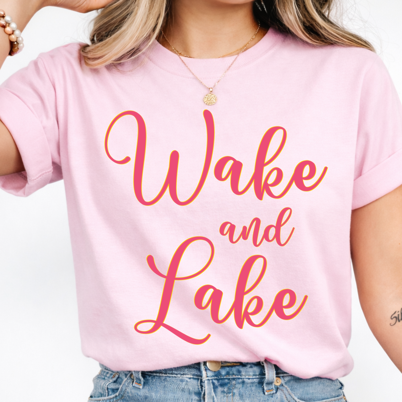 Wake and Lake Tee