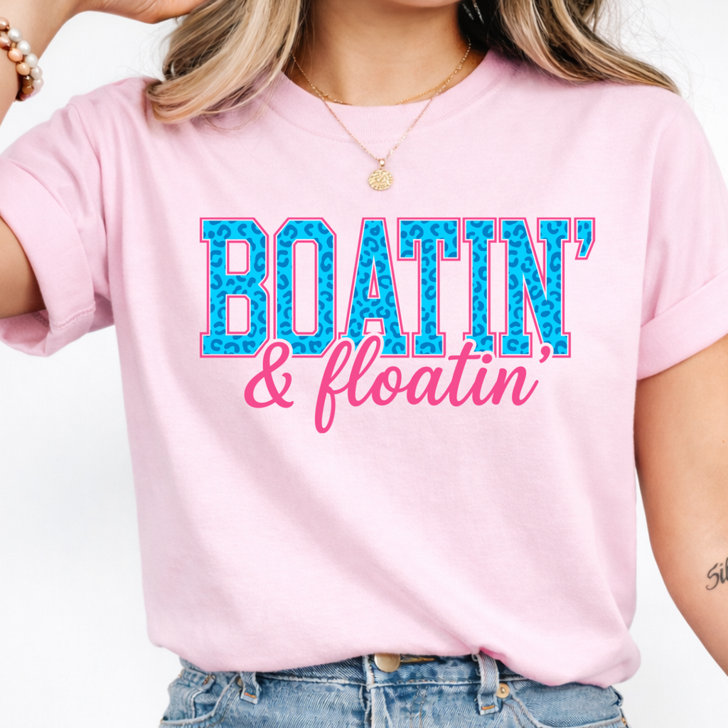 Boatin and Floatin Tee