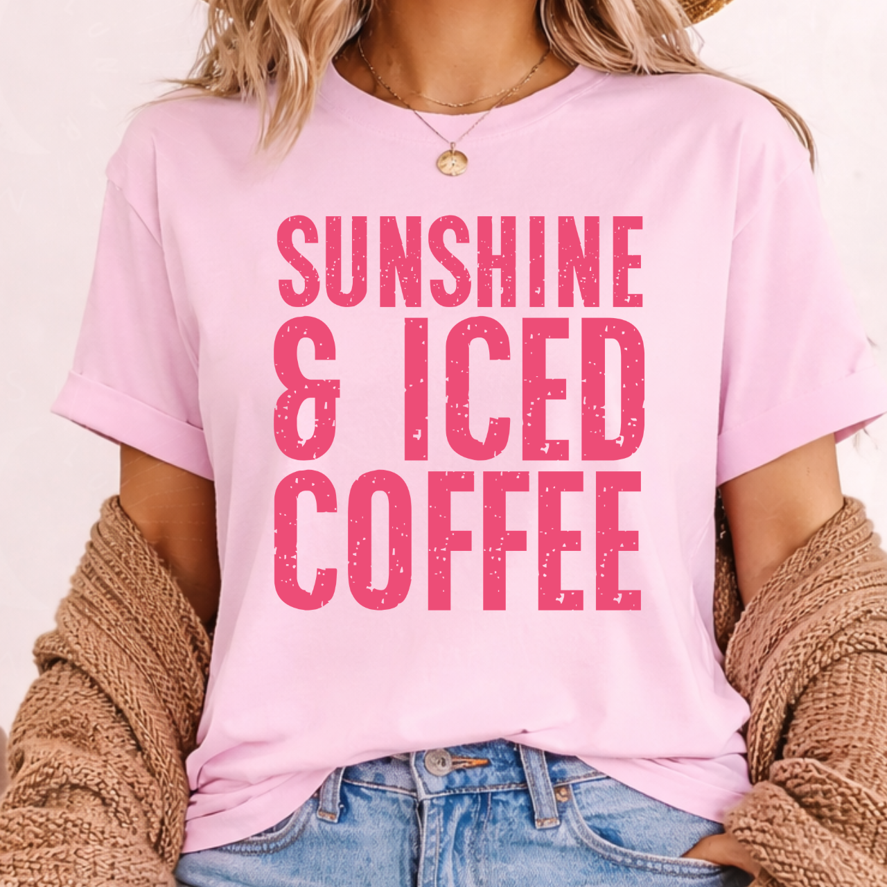 Sunshine & Iced Coffee Tee
