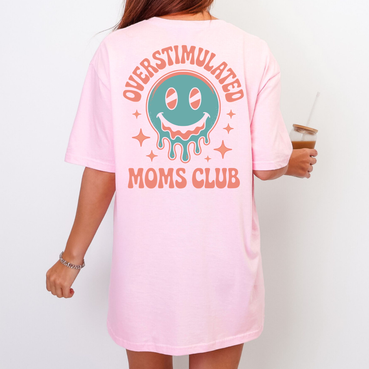 Overstimulated Moms Club Tee