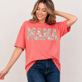 Floral MAMA Tee