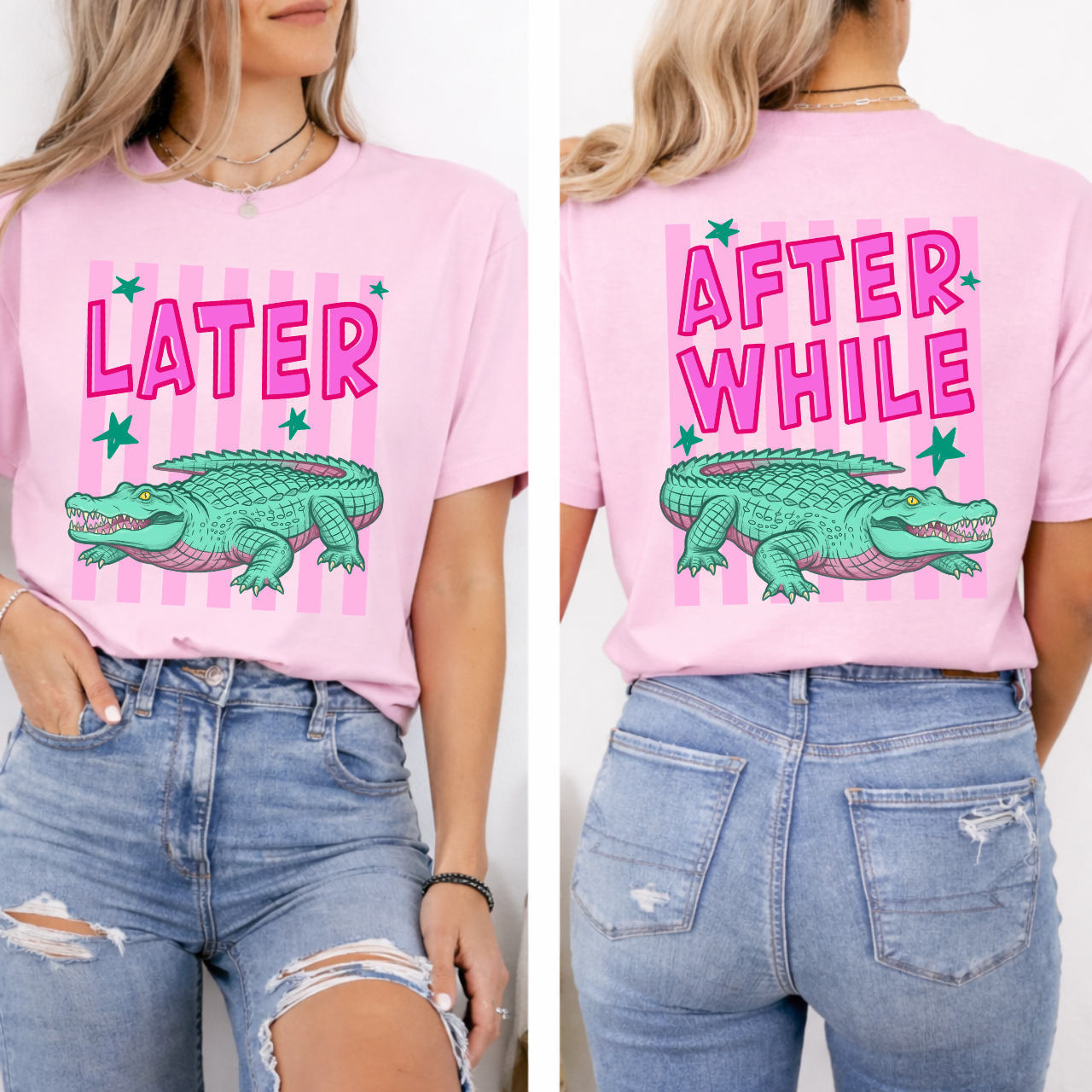 Later Gator Front/Back Tee